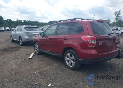 2015 Subaru Forester 2.5I Premium from USA, damaged, VIN JF2SJAGC4FH559087